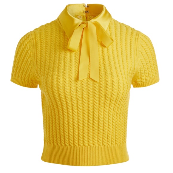 Alice + Olivia Tops - Alice and Olivia Abbott with collar